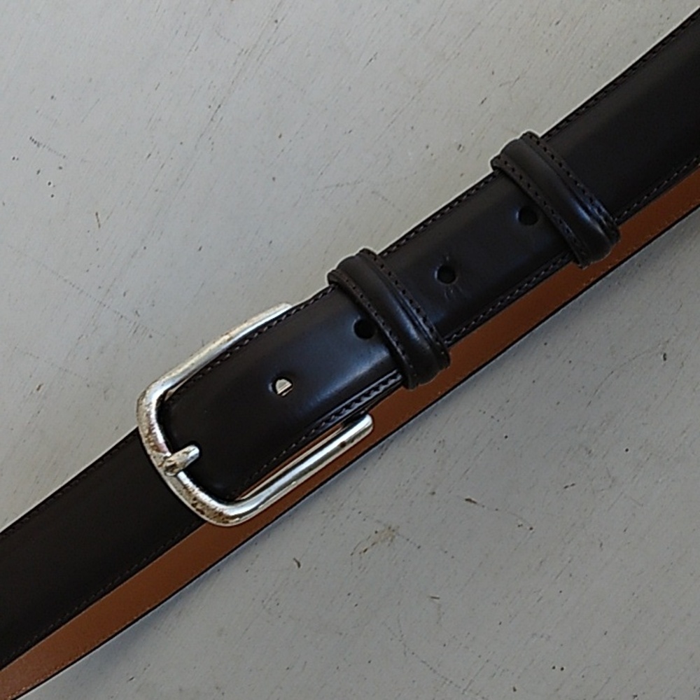 Ralph Lauren Dark Brown Leather Men’s Belt Size 36